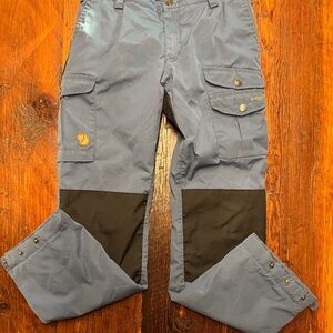 Fjallraven Kids Blue and Black Insulates Pants